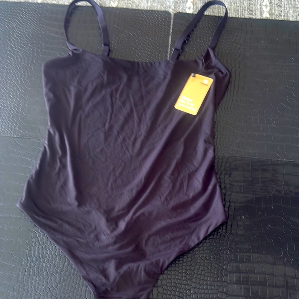 Black One-Piece Swimsuit